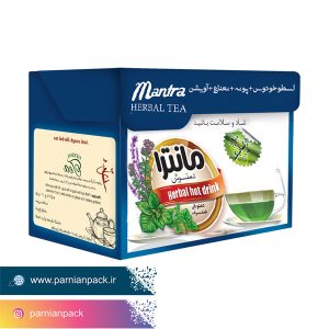 جعبه و پاکت چای و دمنوش