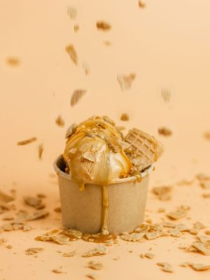 کاسه بستنی کاغذی