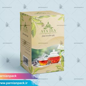 جعبه چای طلایی