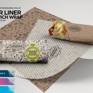 کاغذمومی دورپیچ ساندویج